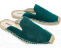 Suede Smoking Mule Espadrille