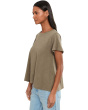 Organic Cotton Slubby Jersey Crew Neck Top