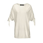 VERO MODA Фирменный свитер тонкой вязки, кремовый
