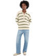 Sunwashed Cotton Polo Sweater