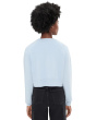 Raglan-Sleeve Cropped Cardigan in Merino Wool