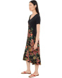 The Janie Favorite V-Neck Cap Sleeve Dress - Valley