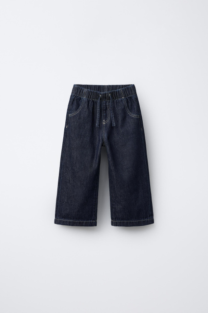 Zara Джинсы С широкими штанинами 495698718-407-18