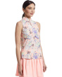 Crackle Print Sleeveless Top
