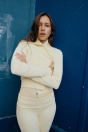 Zara Желтая ТОЛСТОВКА С ЗАСТЕЖКОЙ-молнией