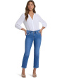 Marilyn Ankle Jeans in Blue Paradise