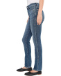 Stovepipe In Light Wash With Step Hem