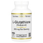 California Gold Nutrition, L-глутатион (восстановленный), 500 мг, 120 растительных капсул