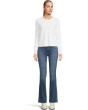 Long Sleeve Cropped Tee