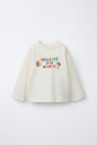 Zara ФУТБОЛКА С ПРИНТОМ TOY STORY DISNEY PIXAR кремового цвета