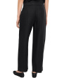 Petite Heavy Organic Linen Straight Full Length Trousers