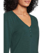 Ashby Isles Placket Puff Sleeve Top