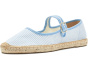 Seersucker Mary Jane Espadrille