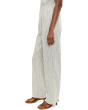 Lenox Wide Leg Striped Linen Pants