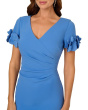 Knit Crepe Short Dress