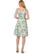 Asymmetrical Jacquard Midi Dress
