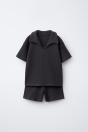 Zara КОМПЛЕКТ ДЛЯ БЕГА С ШОРТАМИ-БЕРМУДАМИ ПОЛО И ВАФЛЯМИ 506403249-400-18