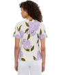 Short Sleeve Hydrangea Sweater