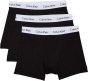 Calvin Klein Men's Boxer Shorts Trunks with Logo Waistband, Pack of 3