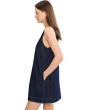 Denim Mini Shift Dress