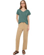 Relaxed Short Sleeve V-Neck Tee