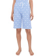 Short Sleeve Henley Bermuda Shorts Pajama Set