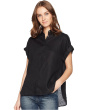 Linen Dolman-Sleeve Shirt