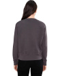 Long Sleeve Deep V-Neck Sweatshirt