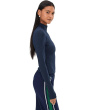 Stevie Active Rib Half Zip Waist Length