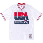Мужская баскетбольная майка модели ASSHGS18426 от Mitchell & ness-USAWHIT92PEW для мужчин