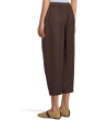 Barrel Flat Front E-Back Linen Pull-On in Charred Oak