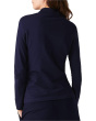 Long Sleeve Slim Stretch Pique Polo
