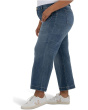Plus Meg High Rise Wide Leg With Patch Pockets Reg Hem