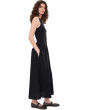 Breakaway Mix Media Midi Dress