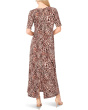 Maxi Dress With 3/4 Sleeves