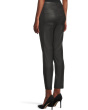 Charlize High-rise Fab Ab Cigarette Leg-raw Hem In Black