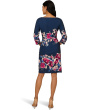 Border Floral Midi Dress