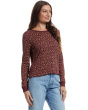 Foothill Pointelle Long Sleeve Crew II