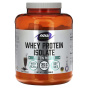 NOW Foods, Sports, изолят сывороточного протеина, со вкусом кремового шоколада, 2268 г (5 фунта)