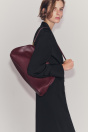 Zara КОЖАНЫЙ КЛАТЧ