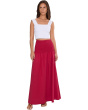 Beach Edit Shirred Waist Midi Skirt