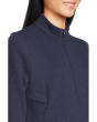 1/2-zip Quilted Knit Pullover