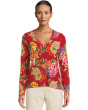 The Janie Favorite Long Sleeve V-Neck Fitted Tee
