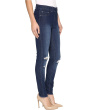 Ripped Knee Denim Leggings