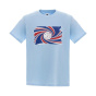 Pretty Green Мужская футболка обычного покроя с логотипом Swirl