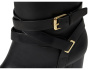 Collins Burnished Leather Tall Boots Heel