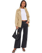 Anorak With Waist Drawstring