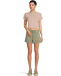 Olivia Cargo Shorts in Vintage Sweet Succulent