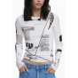 Desigual Футболка - Женская - Bianco