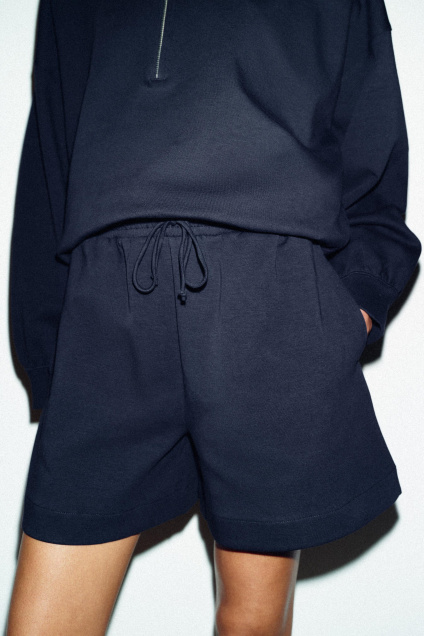 Zara ШОРТЫ-БЕРМУДЫ НА ШНУРКЕ 527349518-401-2